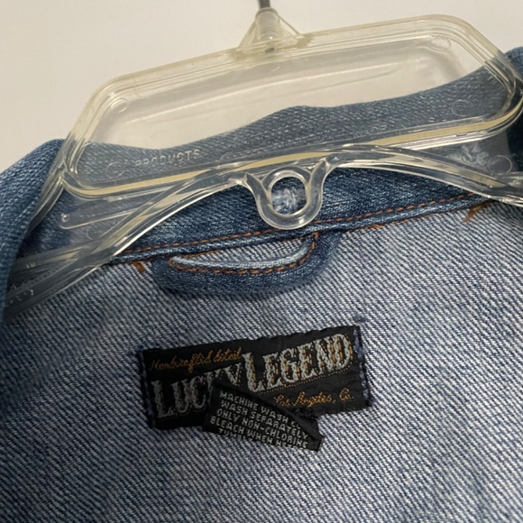 Ann Taylor trench coat and lucky Jean jacket - Picture 7 of 7